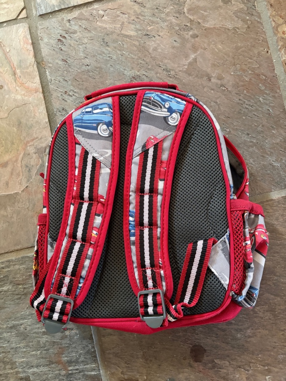 Pottery barn Kids Lightning McQueen Disney Pixar backpack Mini Small - Picture 4 of 9